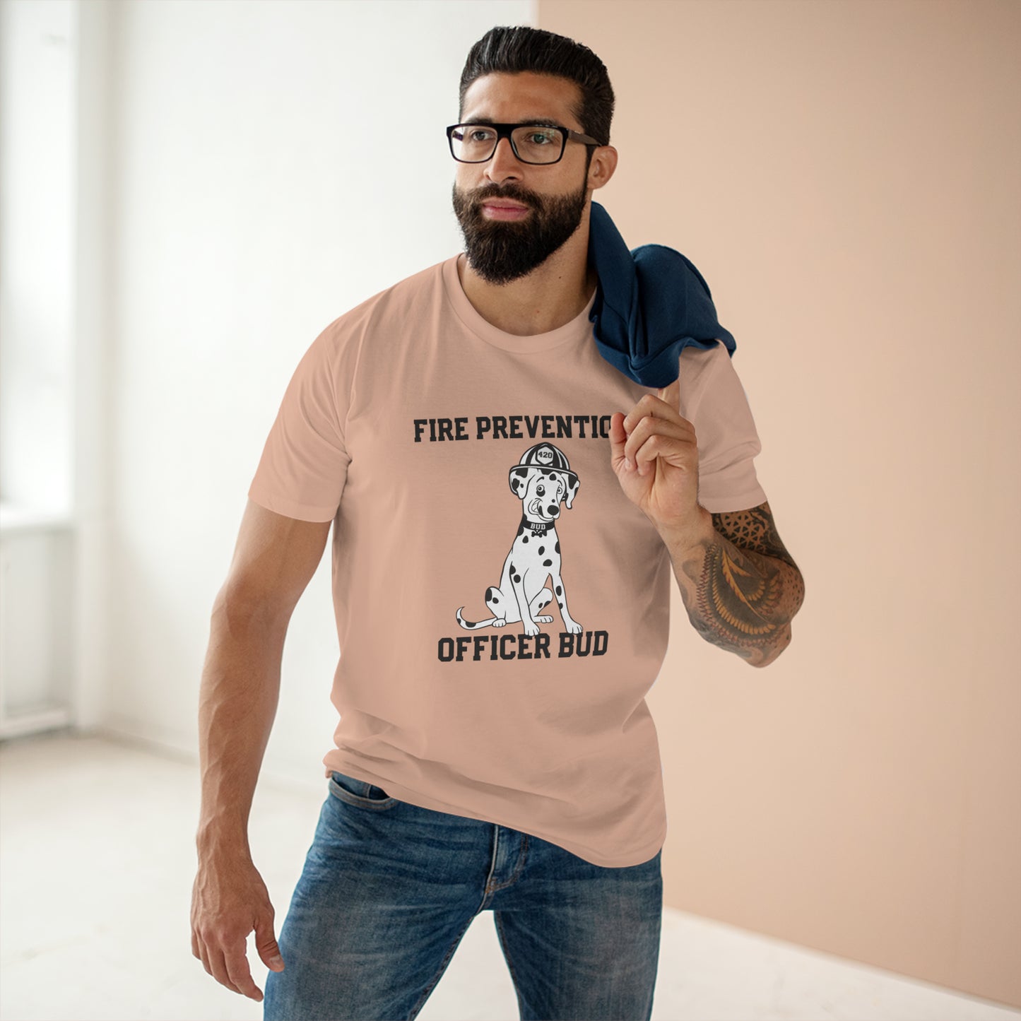 Bay Co. Fire Department Fire Prevention Bud Staple Tee