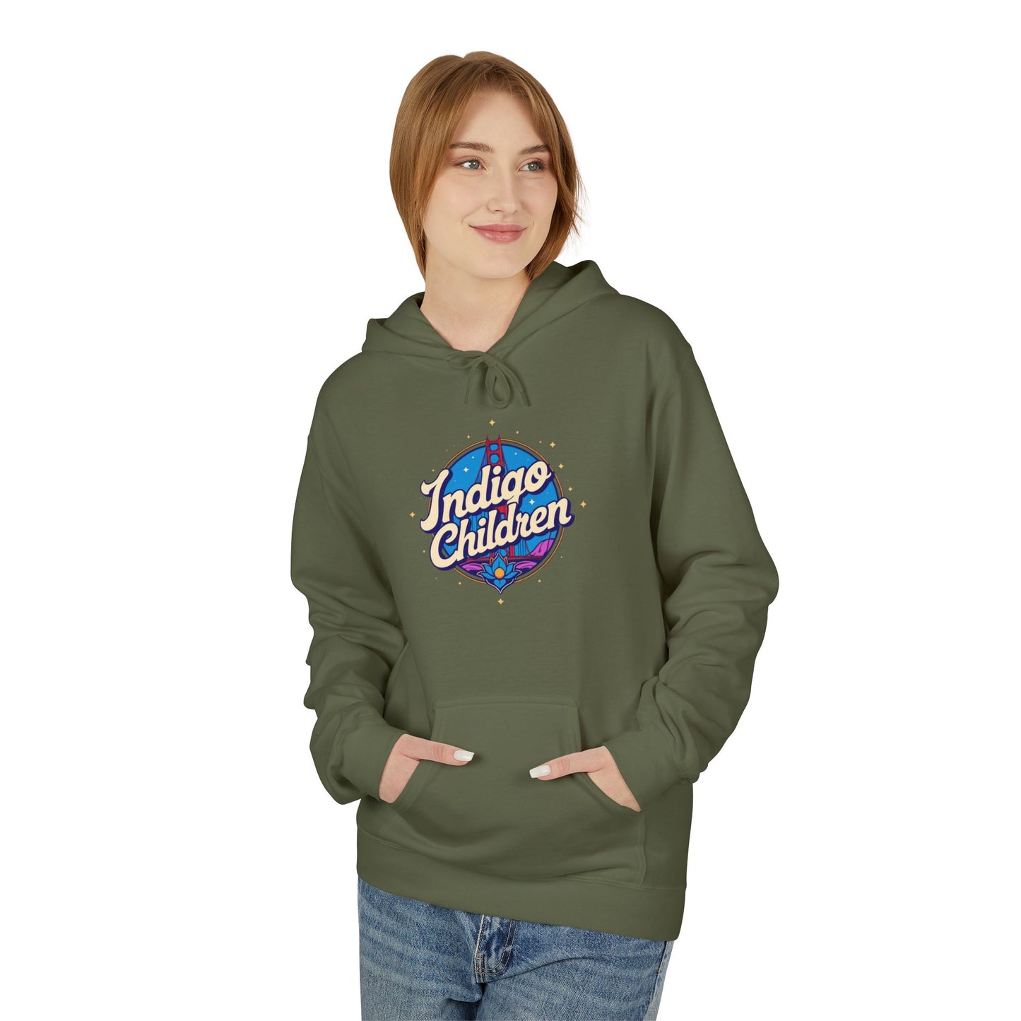 Indigo Children Golden Gate Bridge Hoodie