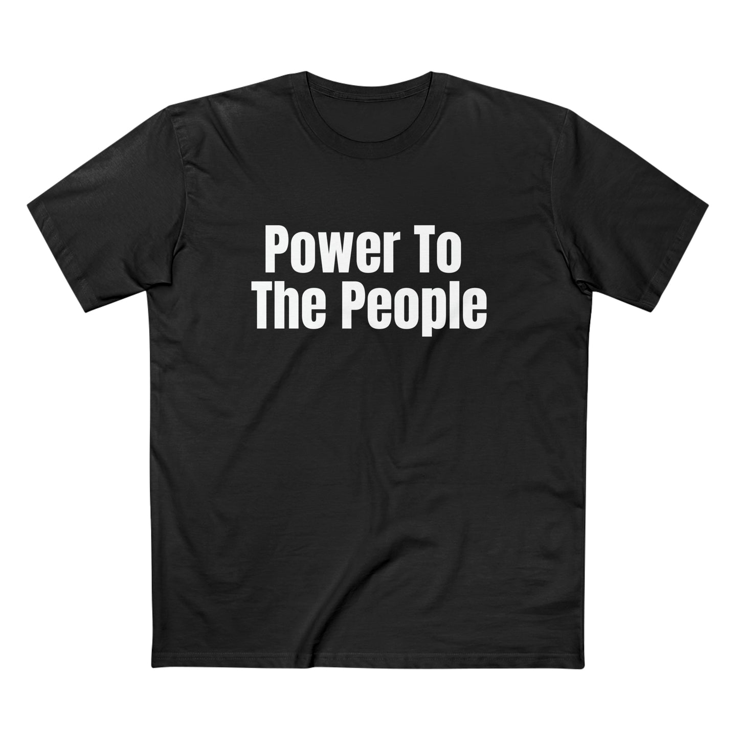 Power To The People Staple Tee