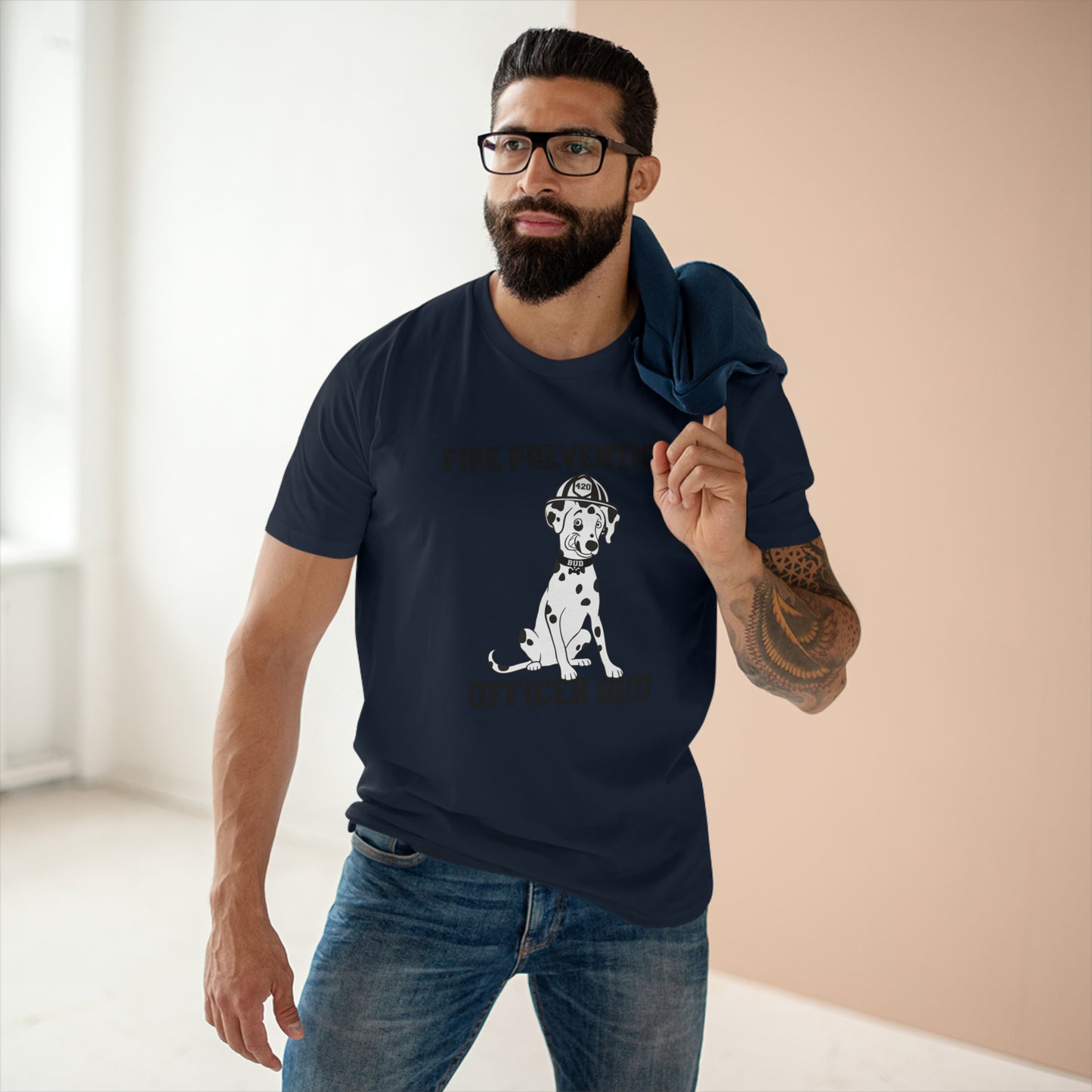 Bay Co. Fire Department Fire Prevention Bud Staple Tee