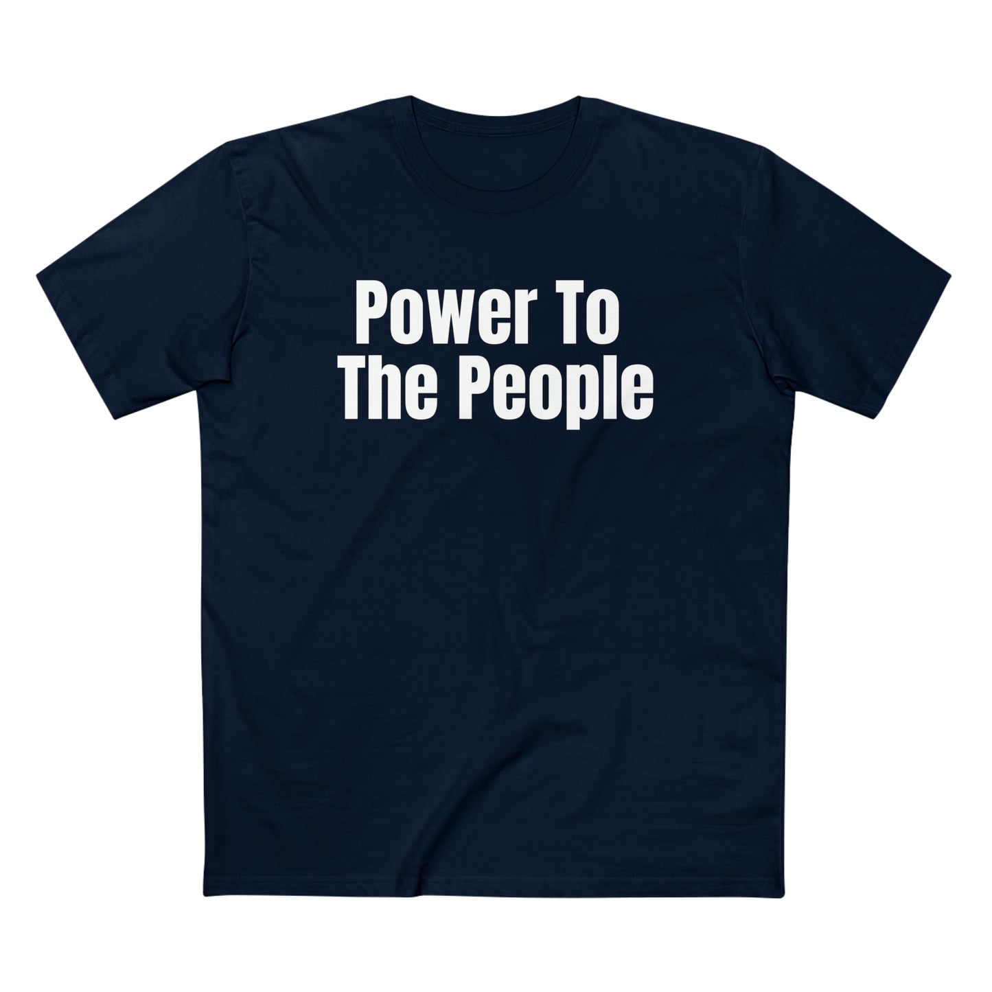 Power To The People Staple Tee
