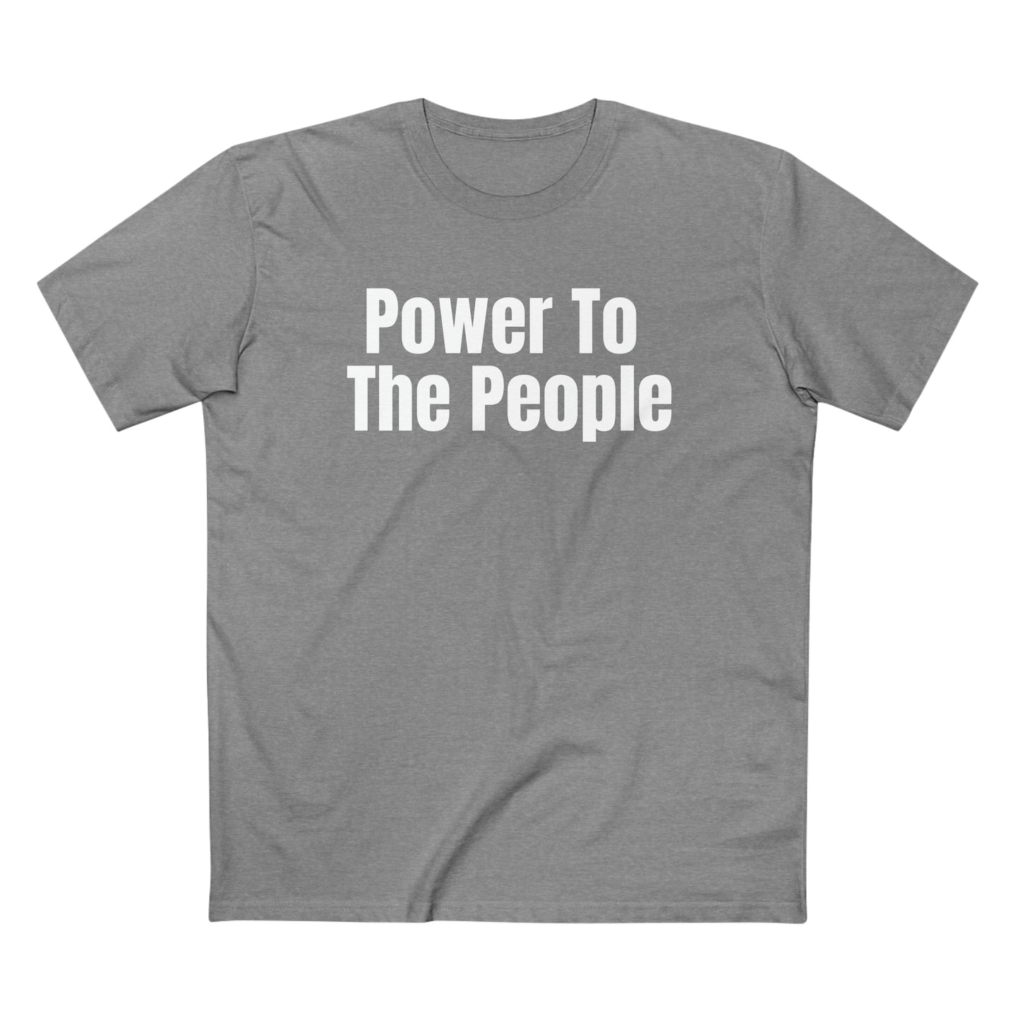 Power To The People Staple Tee