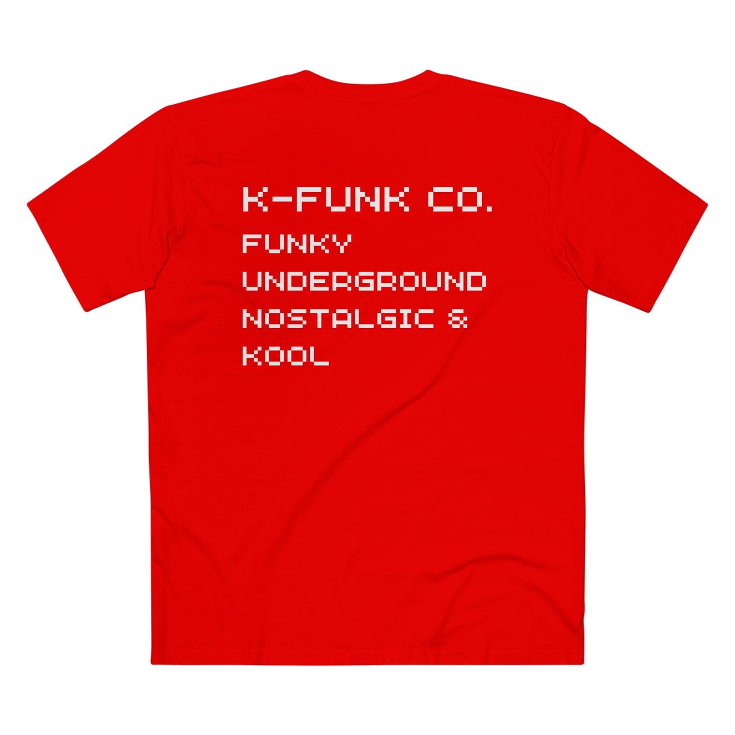 K-Funk Co Game Font Tee