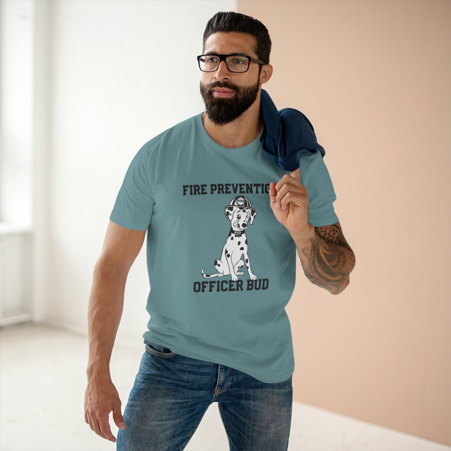 Bay Co. Fire Department Fire Prevention Bud Staple Tee
