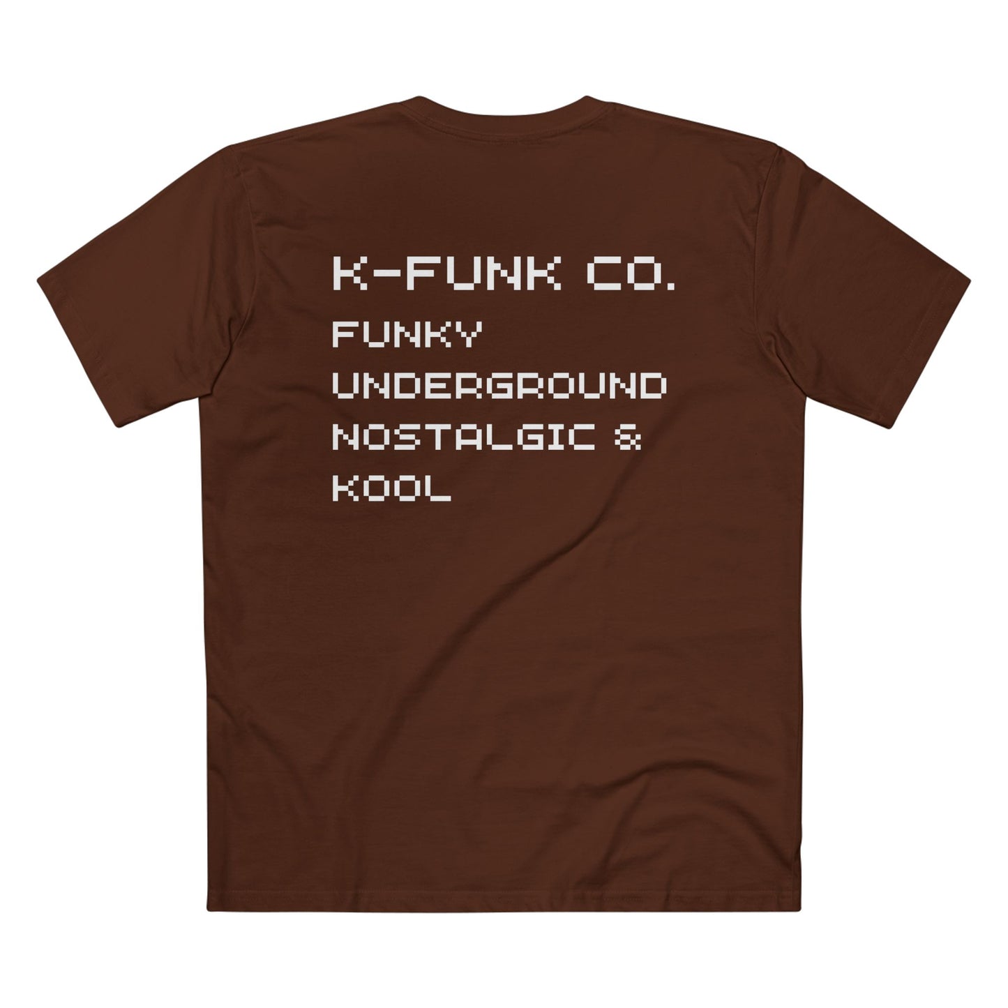 K-Funk Co Game Font Tee