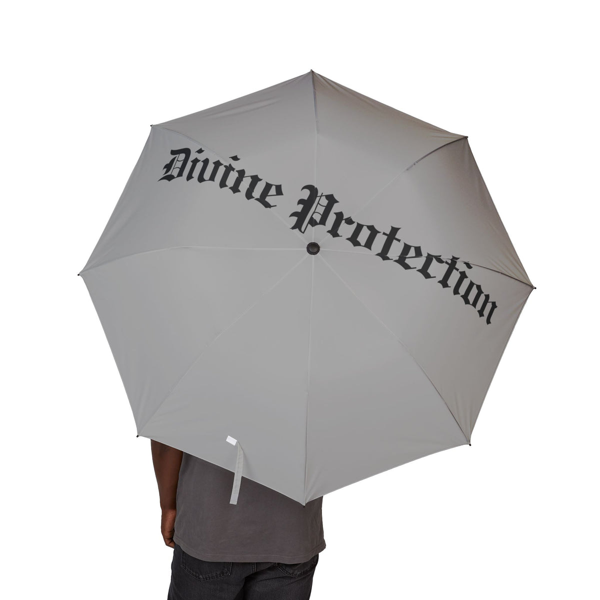 Divine Protection Semi-Automatic Foldable Umbrella