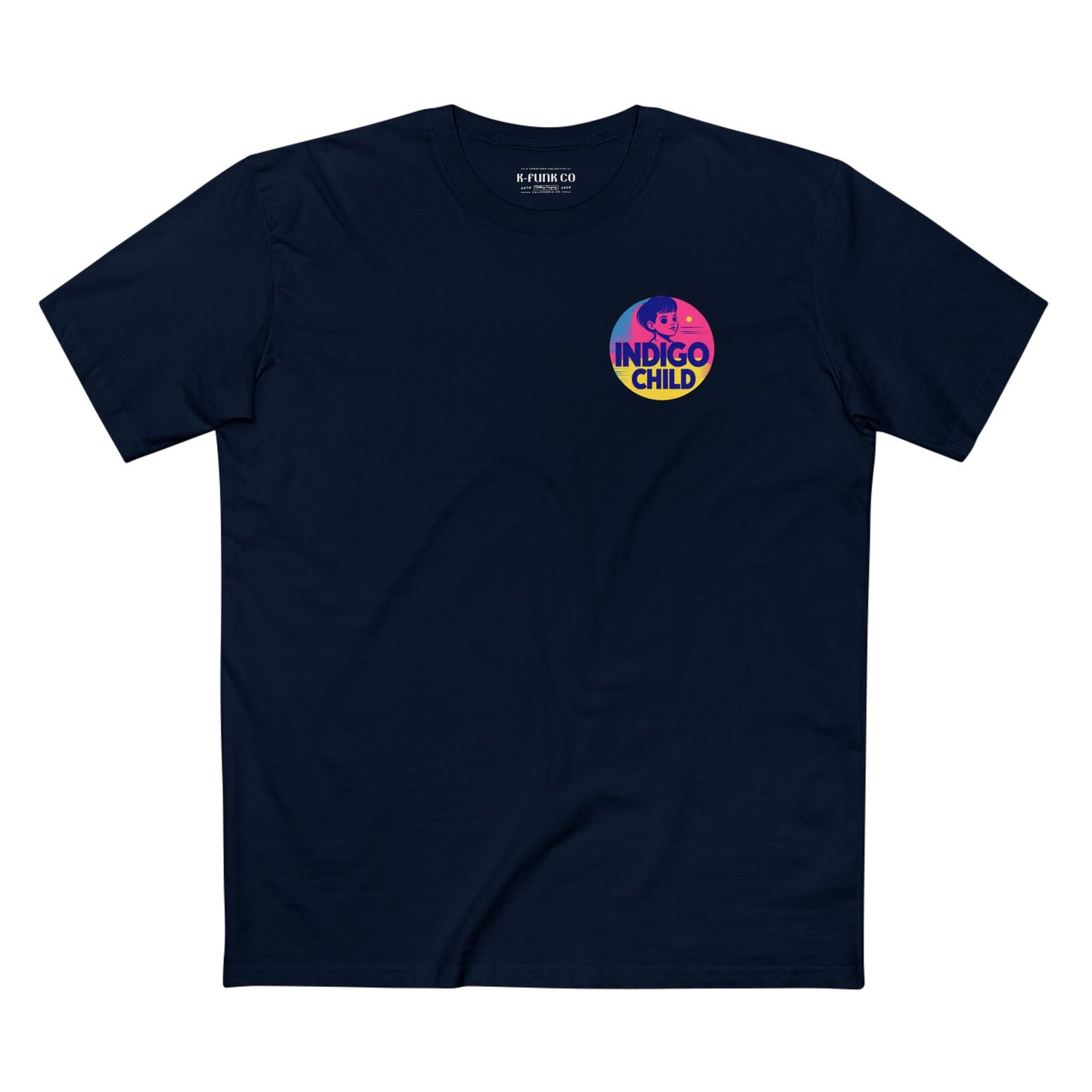 Indigo Child Tee - 80s Style Adult Staple Shirt