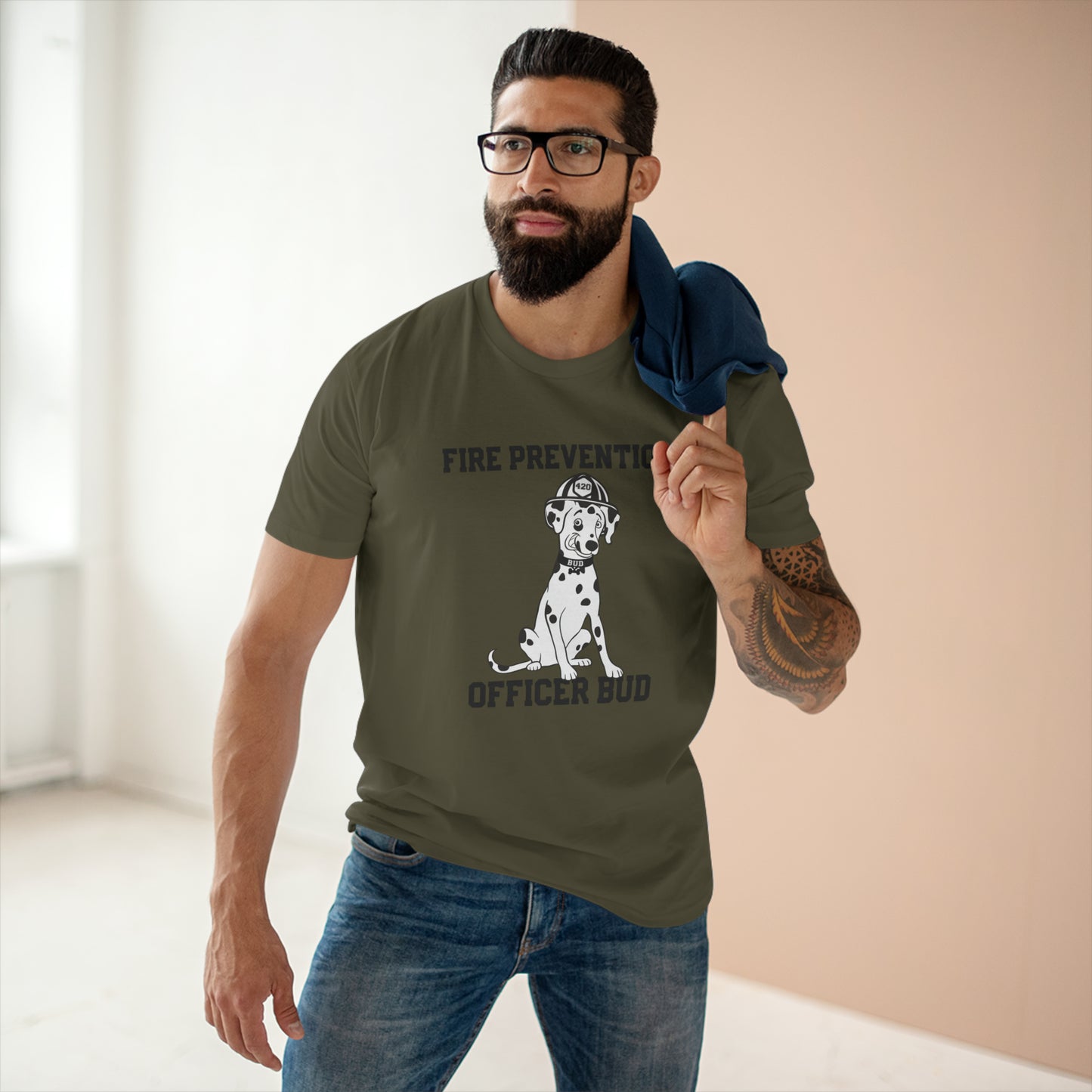 Bay Co. Fire Department Fire Prevention Bud Staple Tee