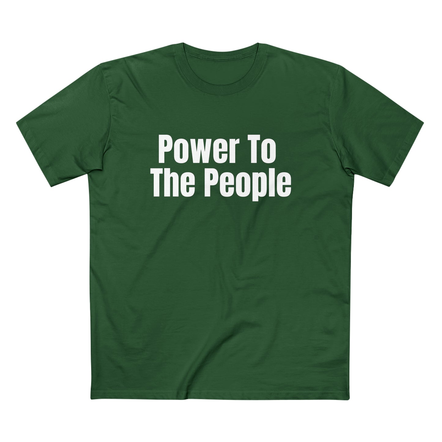 Power To The People Staple Tee