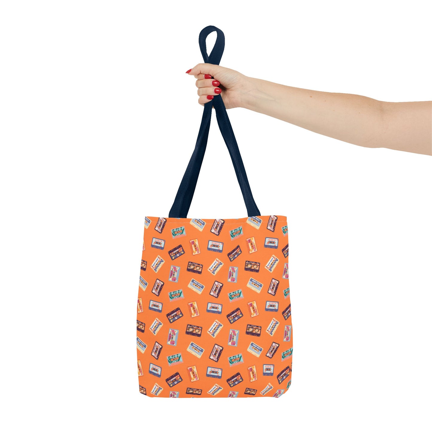 90s Cassette Tape Tote Bag (AOP)