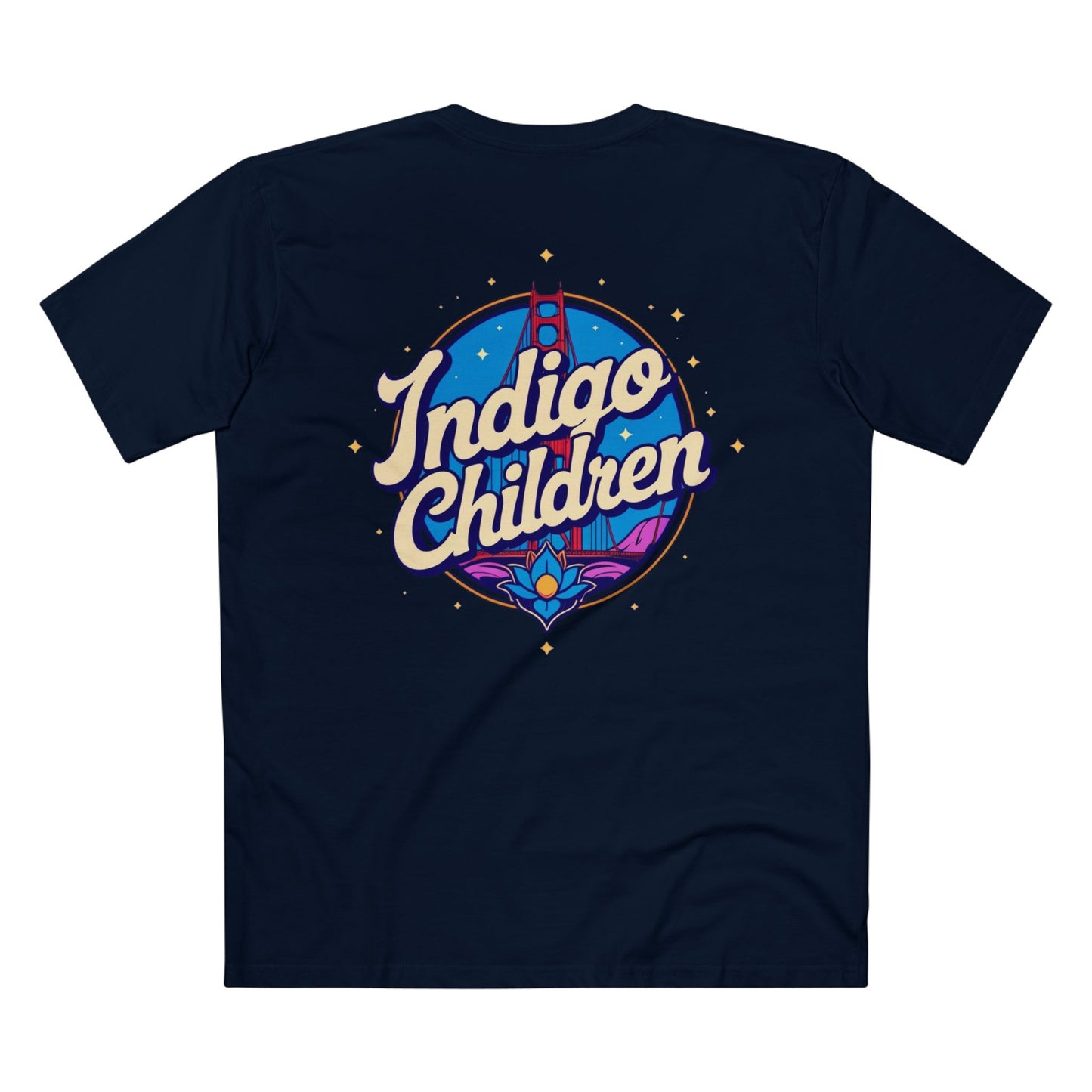 Tee - Indigo Children Golden Gate Bridge Print