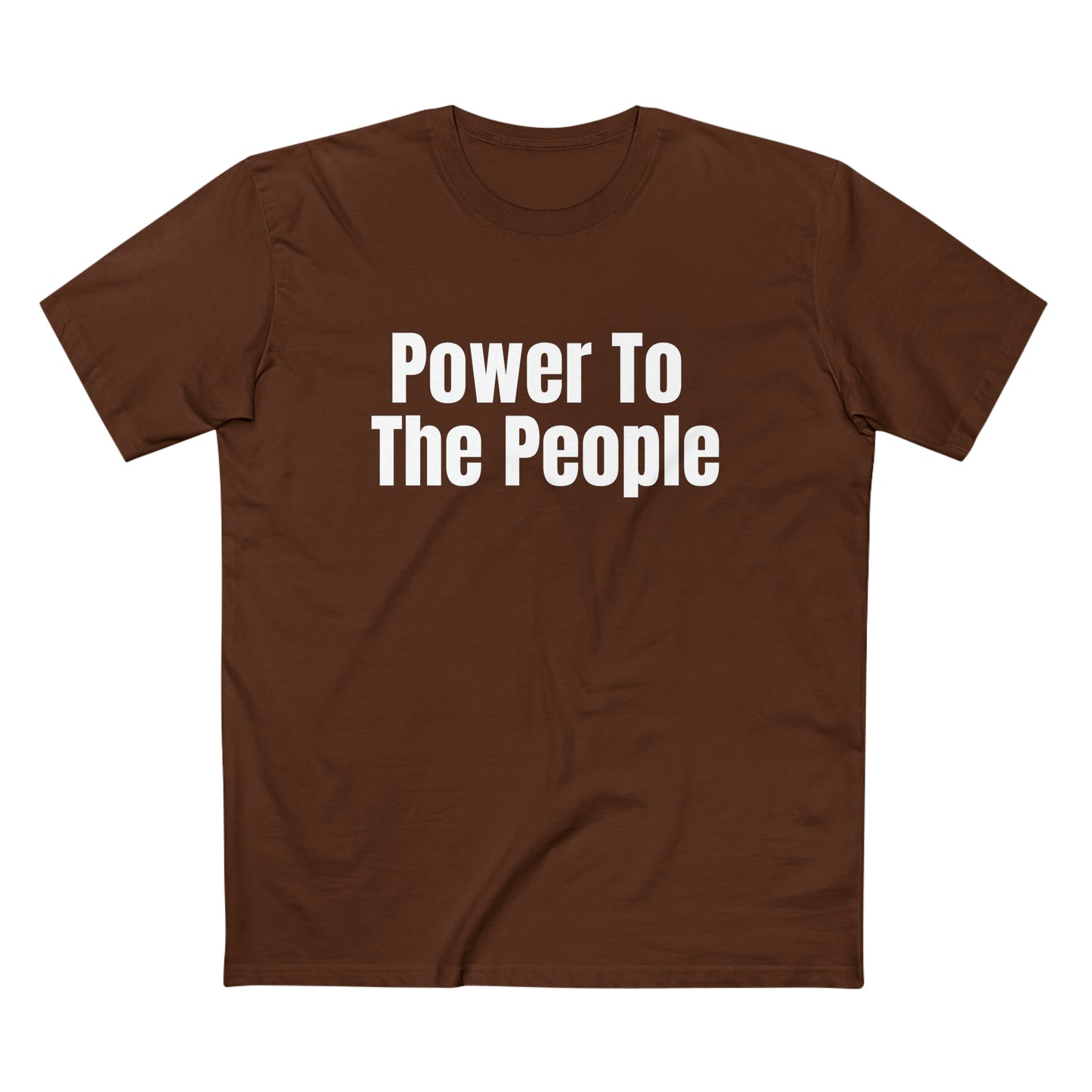 Power To The People Staple Tee