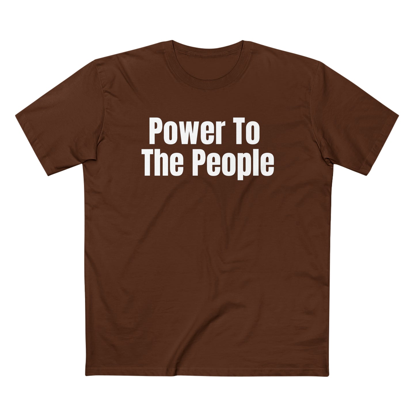 Power To The People Staple Tee