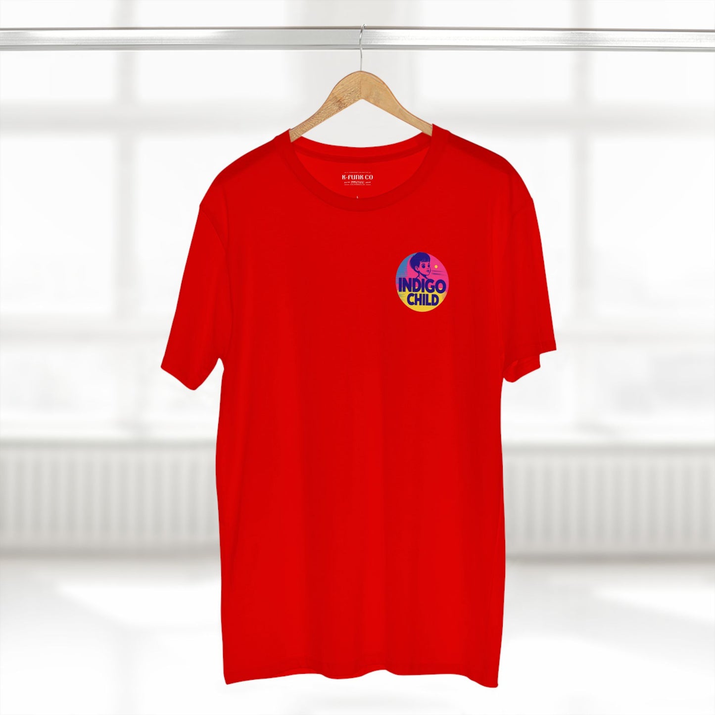 Indigo Child Tee - 80s Style Adult Staple Shirt