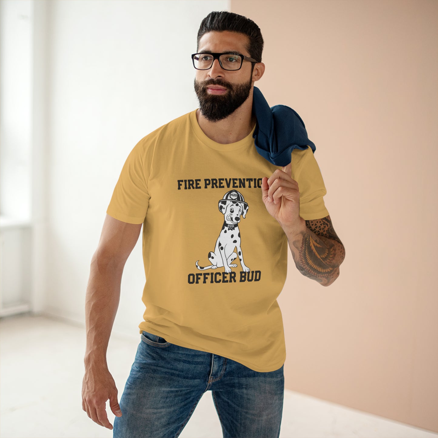 Bay Co. Fire Department Fire Prevention Bud Staple Tee