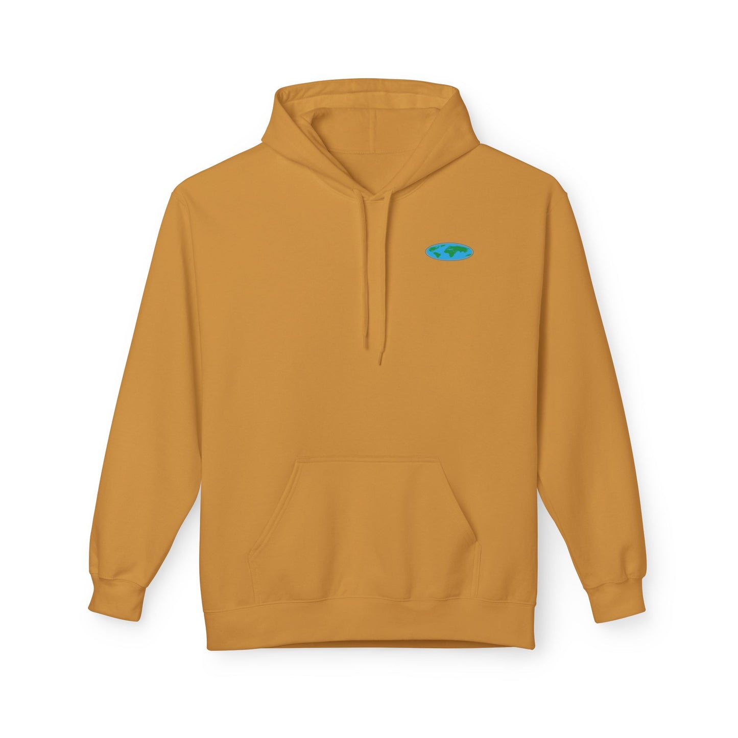Hoodie Flat Earth Hiking Club Design