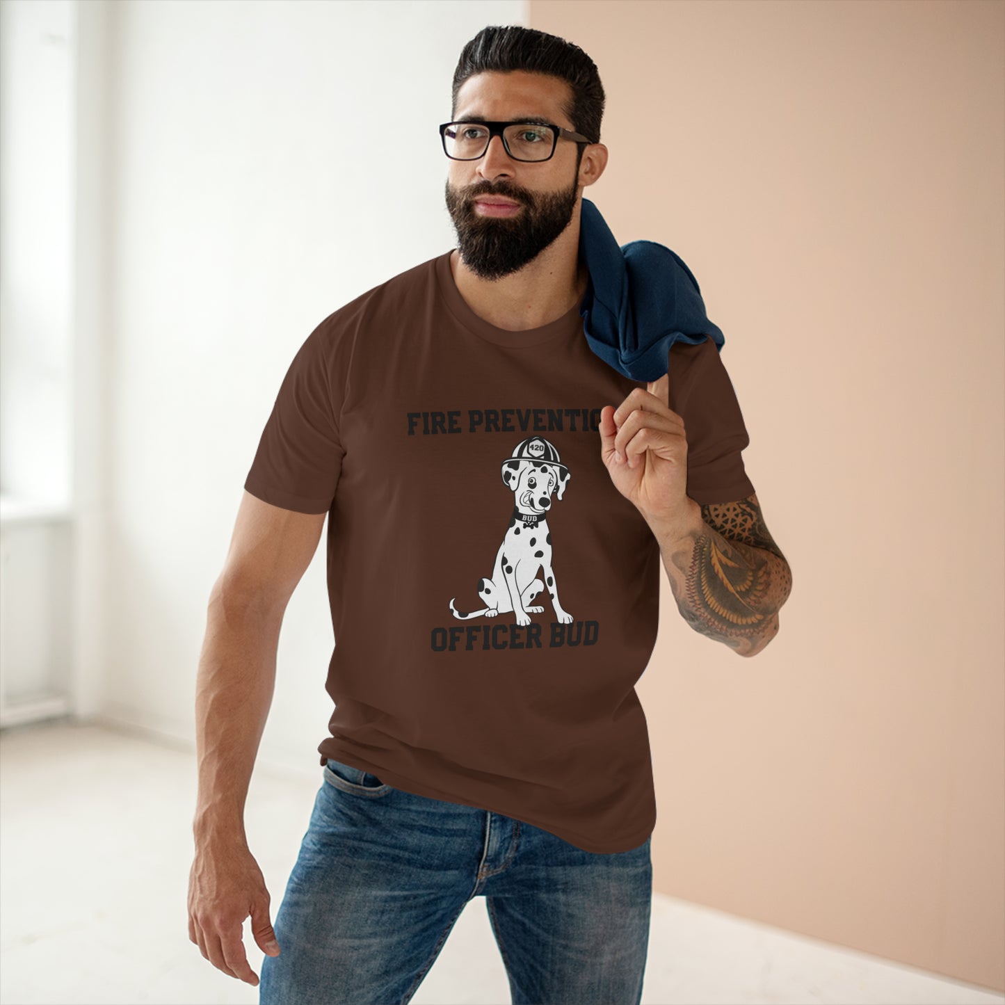 Bay Co. Fire Department Fire Prevention Bud Staple Tee