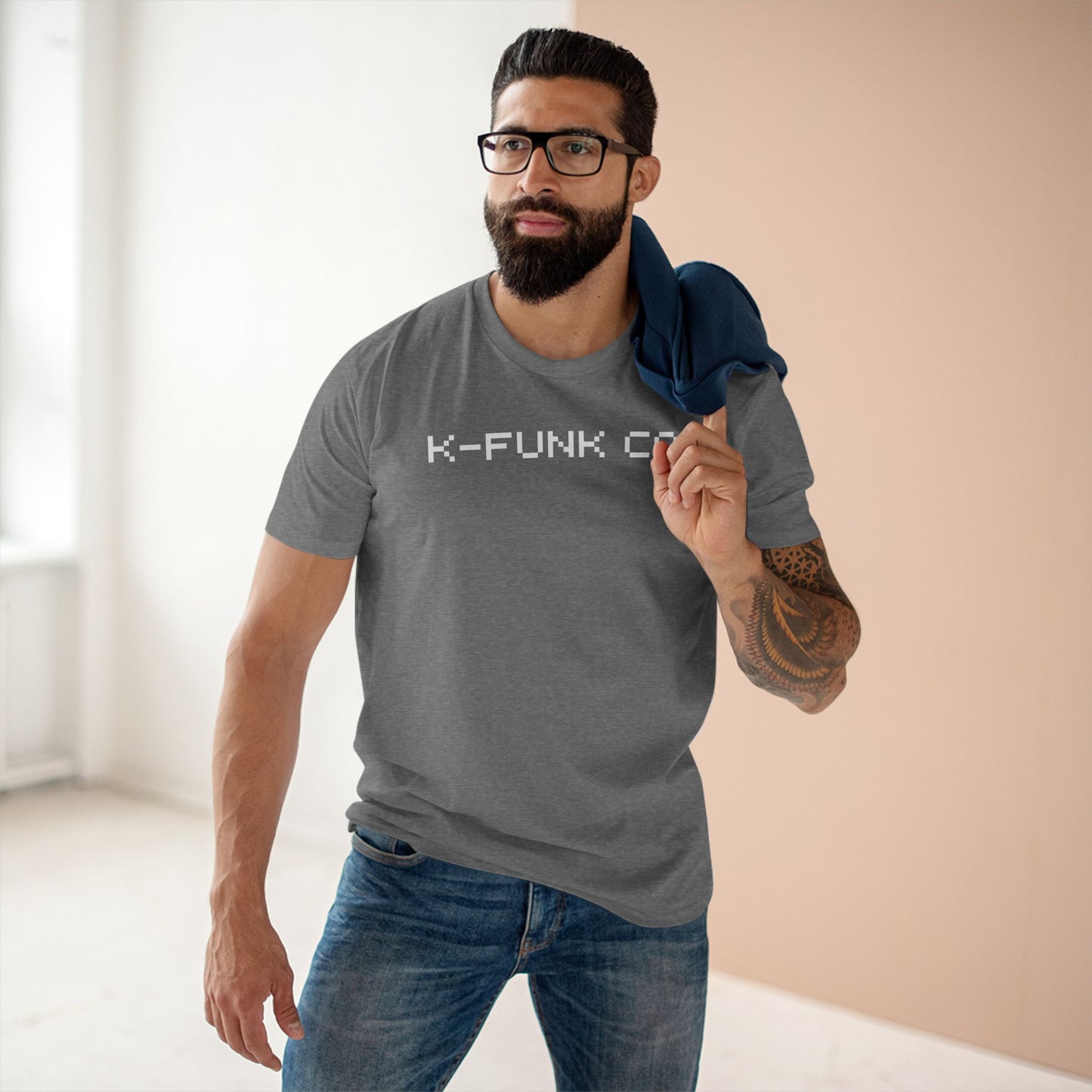 K-Funk Co Game Font Tee