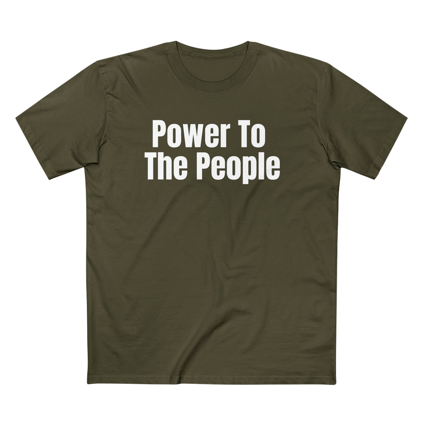 Power To The People Staple Tee