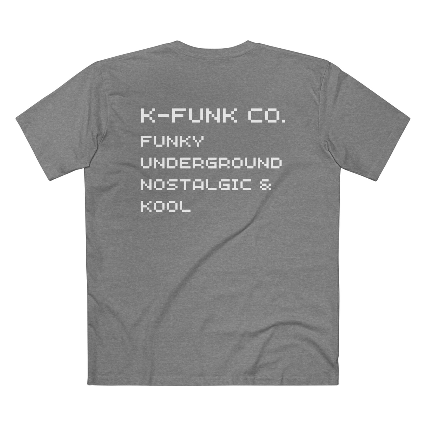 K-Funk Co Game Font Tee