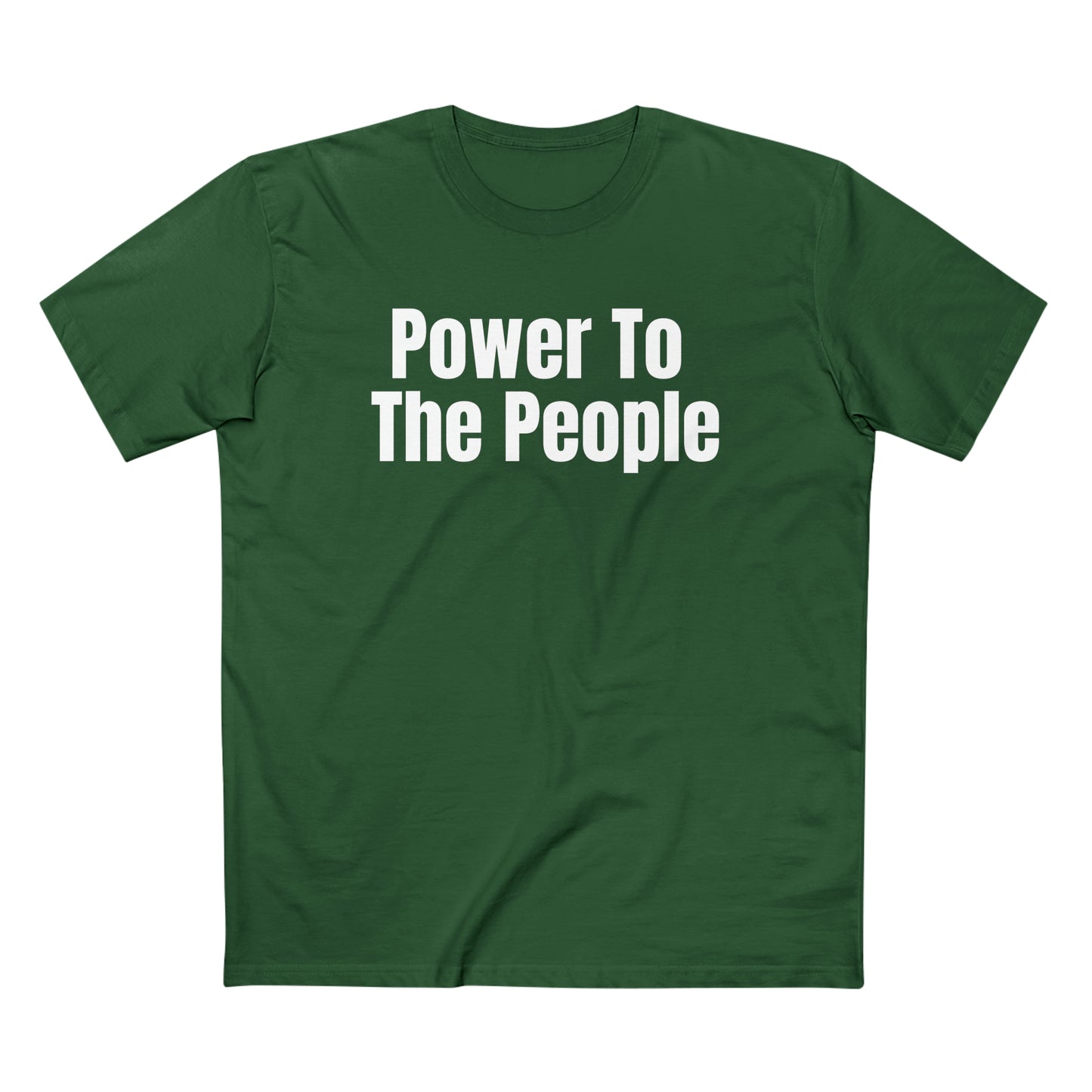 Power To The People Staple Tee