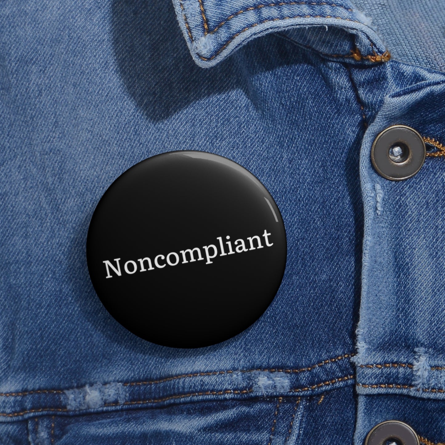 Noncompliant Pin Buttons