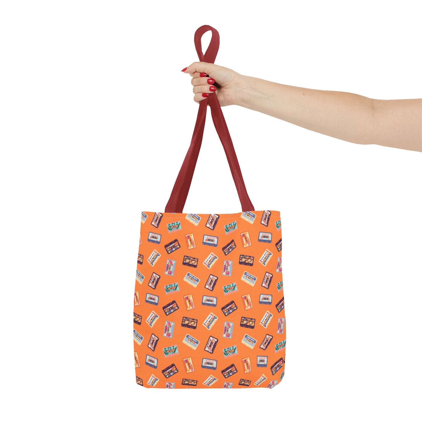 90s Cassette Tape Tote Bag (AOP)