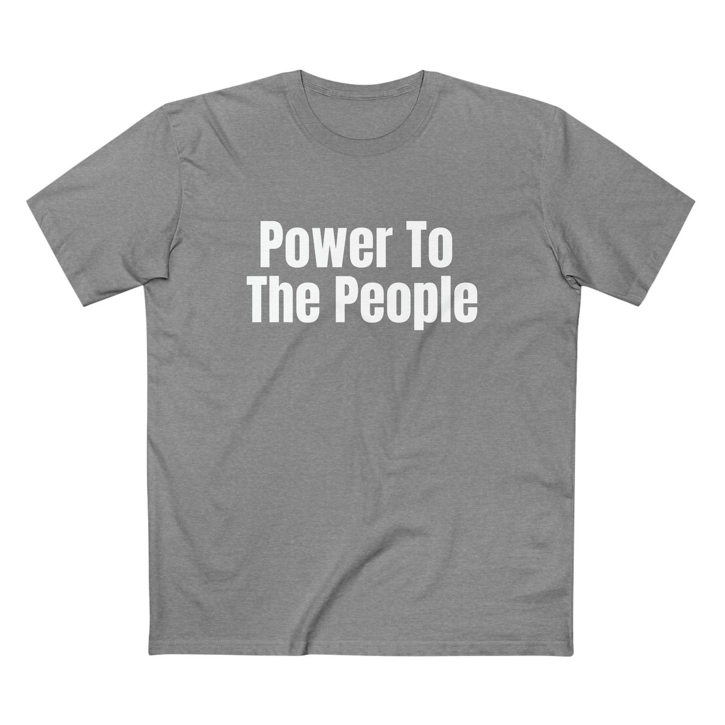 Power To The People Staple Tee