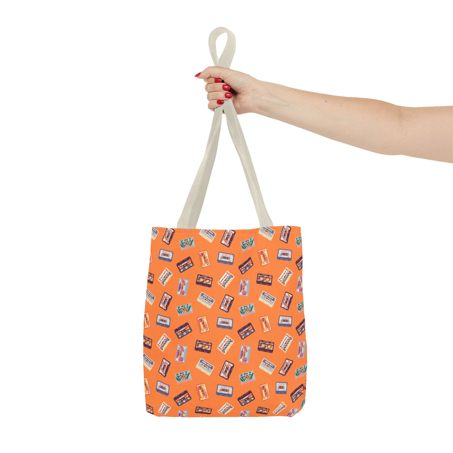 90s Cassette Tape Tote Bag (AOP)