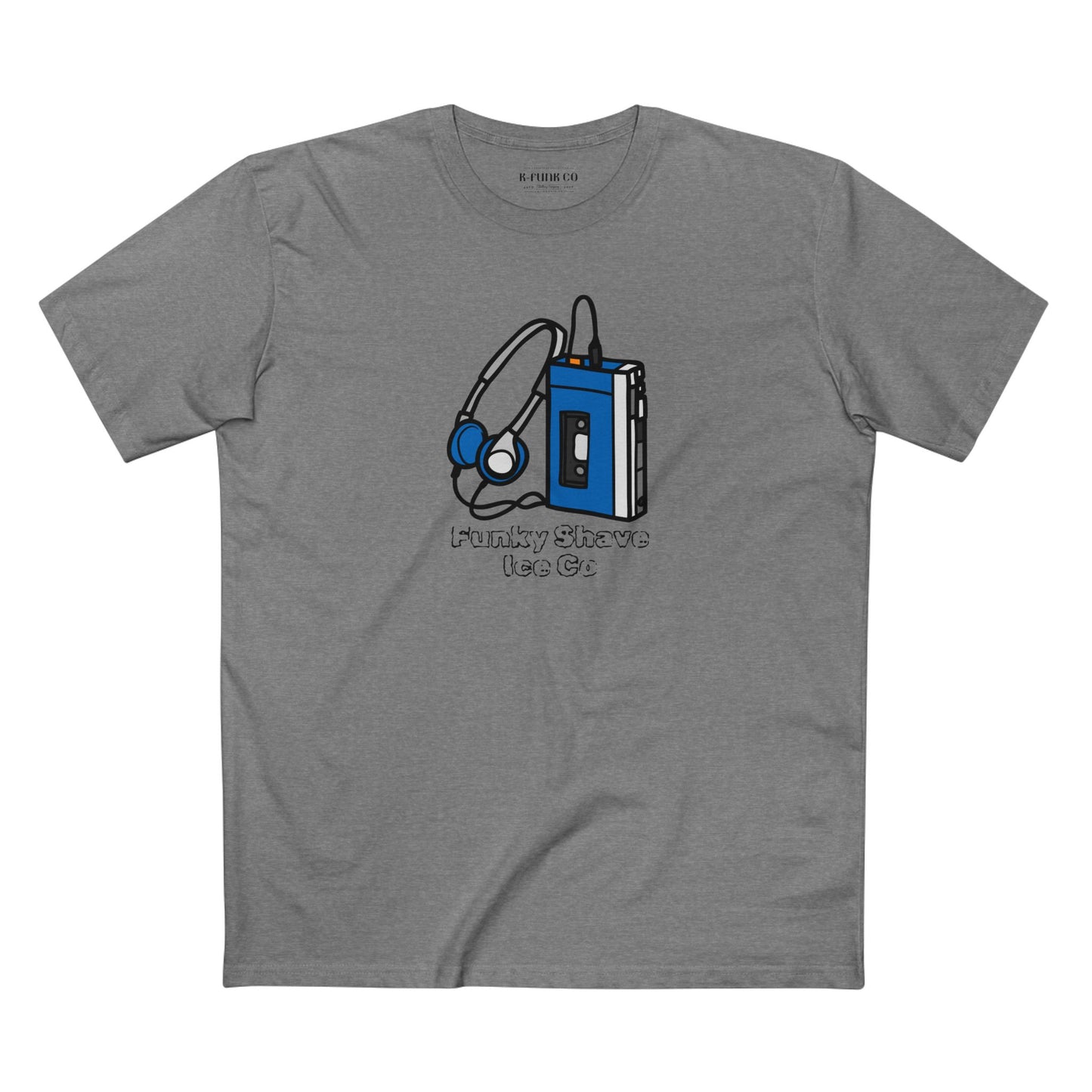 Funky Shave Ice Co Cassette Player Tee
