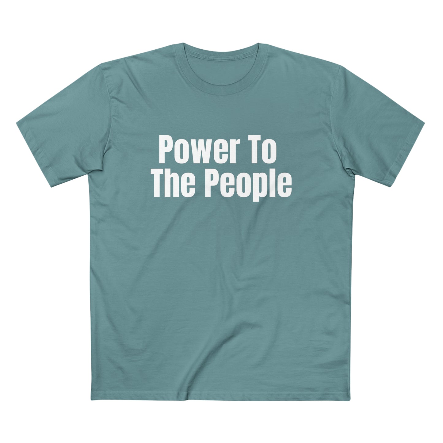 Power To The People Staple Tee