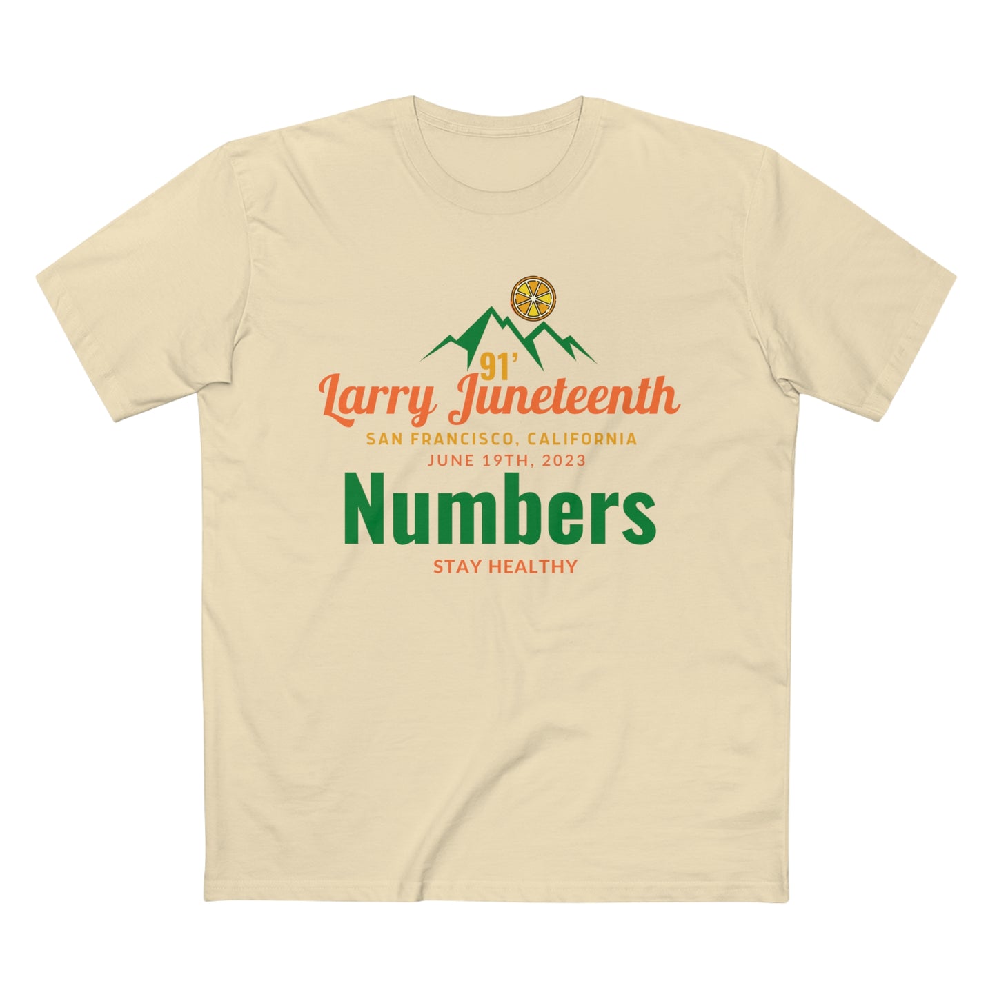 Larry Juneteenth Men's Staple Tee