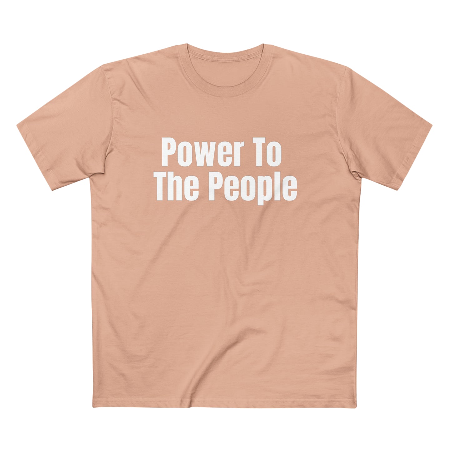 Power To The People Staple Tee