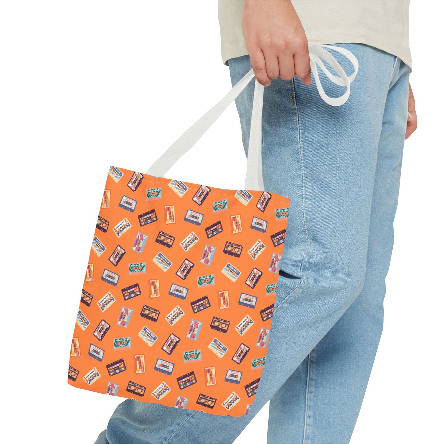 90s Cassette Tape Tote Bag (AOP)