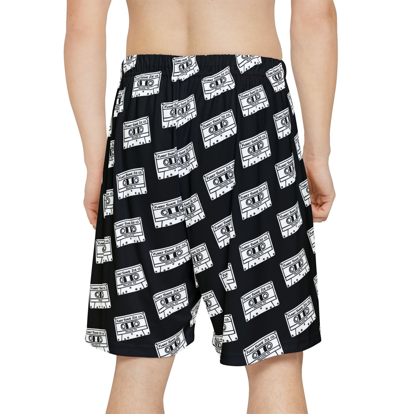 All Over Print Funky Shave Ice Co Men\s Sports Shorts (AOP)