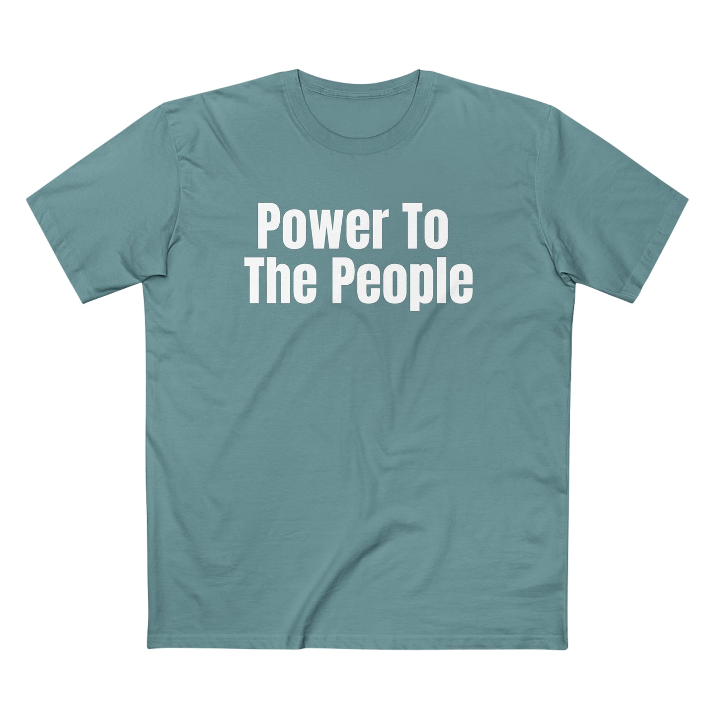 Power To The People Staple Tee