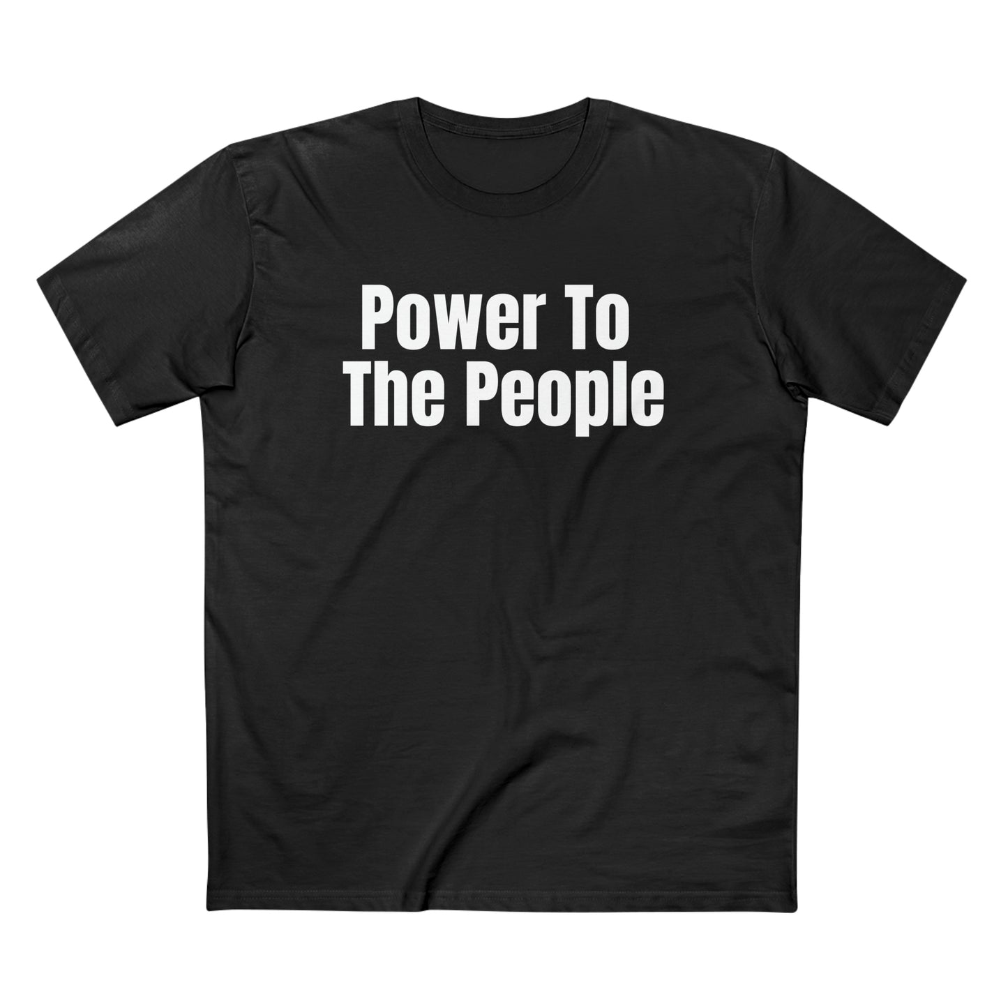 Power To The People Staple Tee