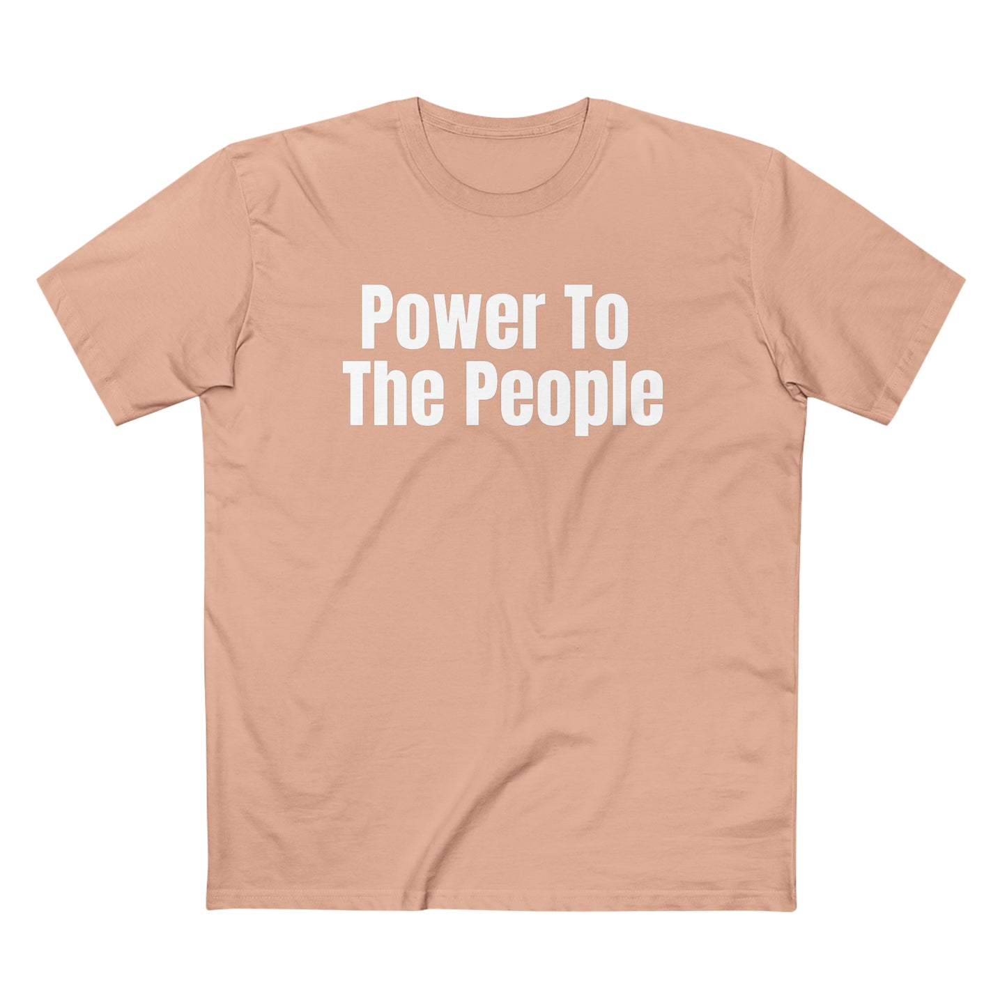 Power To The People Staple Tee
