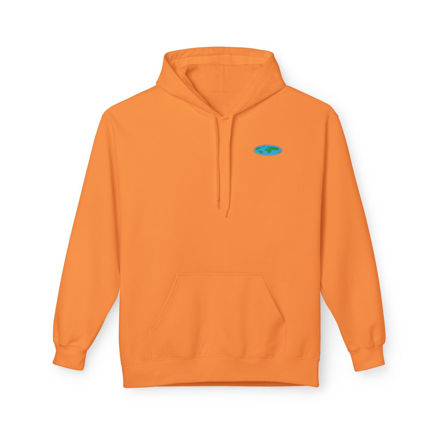 Hoodie Flat Earth Hiking Club Design