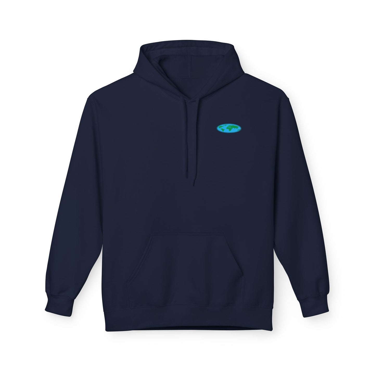 Hoodie Flat Earth Hiking Club Design