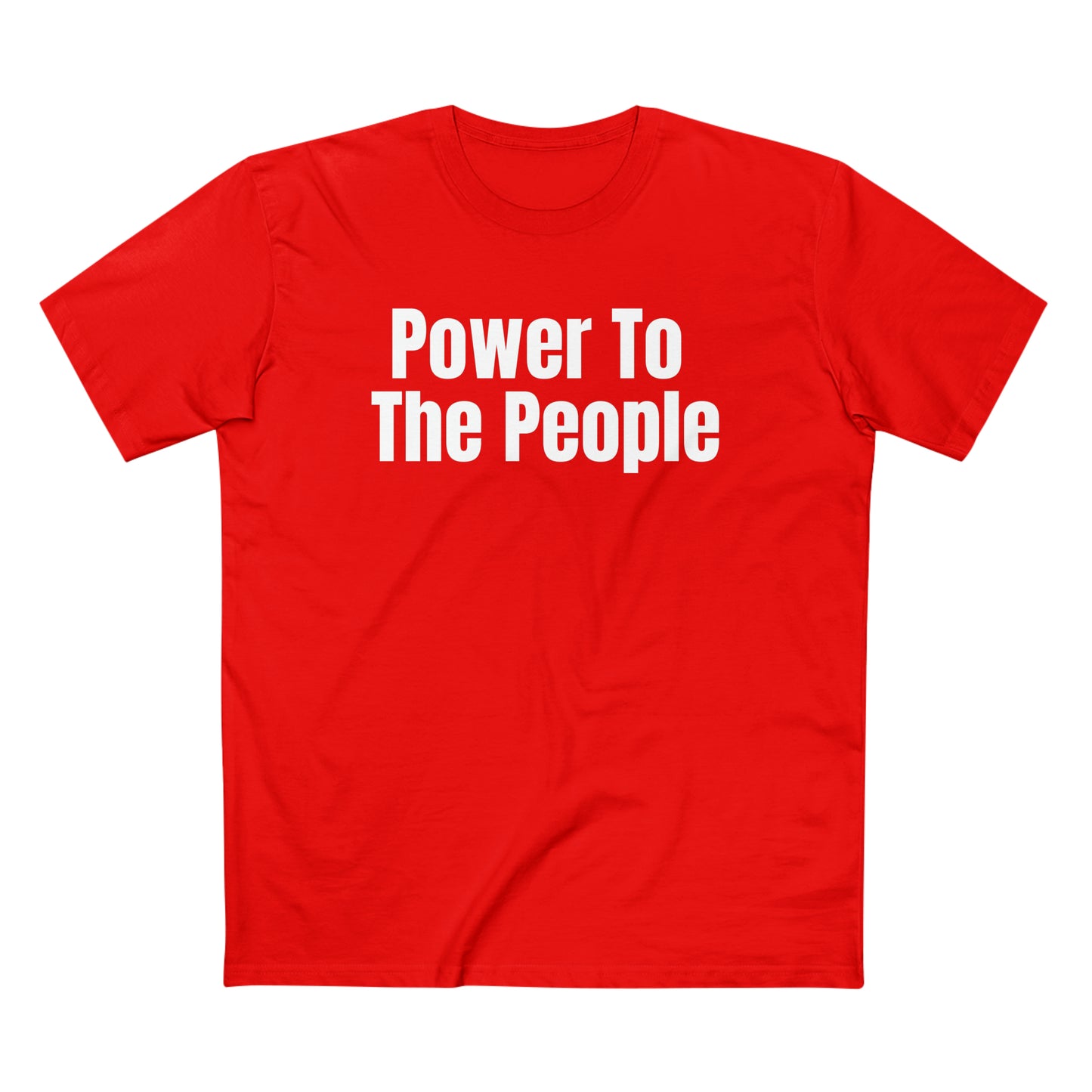 Power To The People Staple Tee