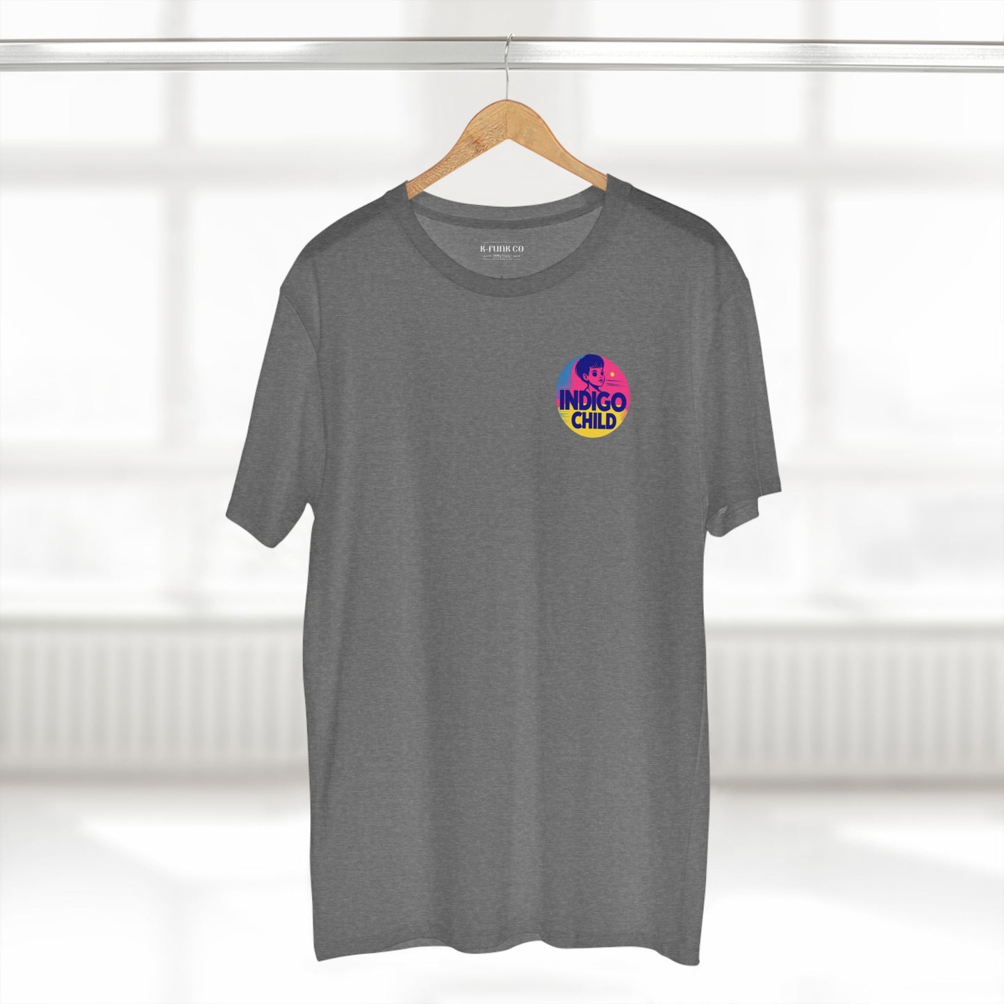 Indigo Child Tee - 80s Style Adult Staple Shirt