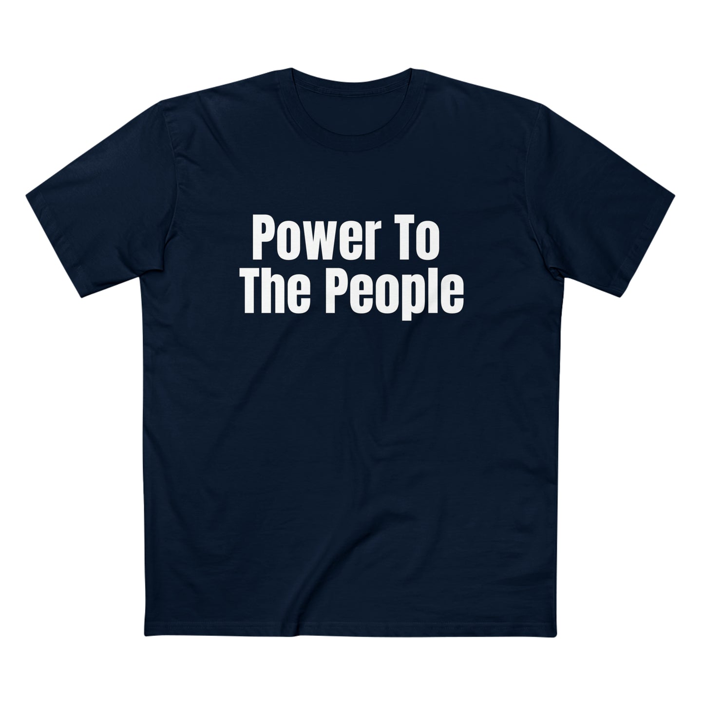 Power To The People Staple Tee
