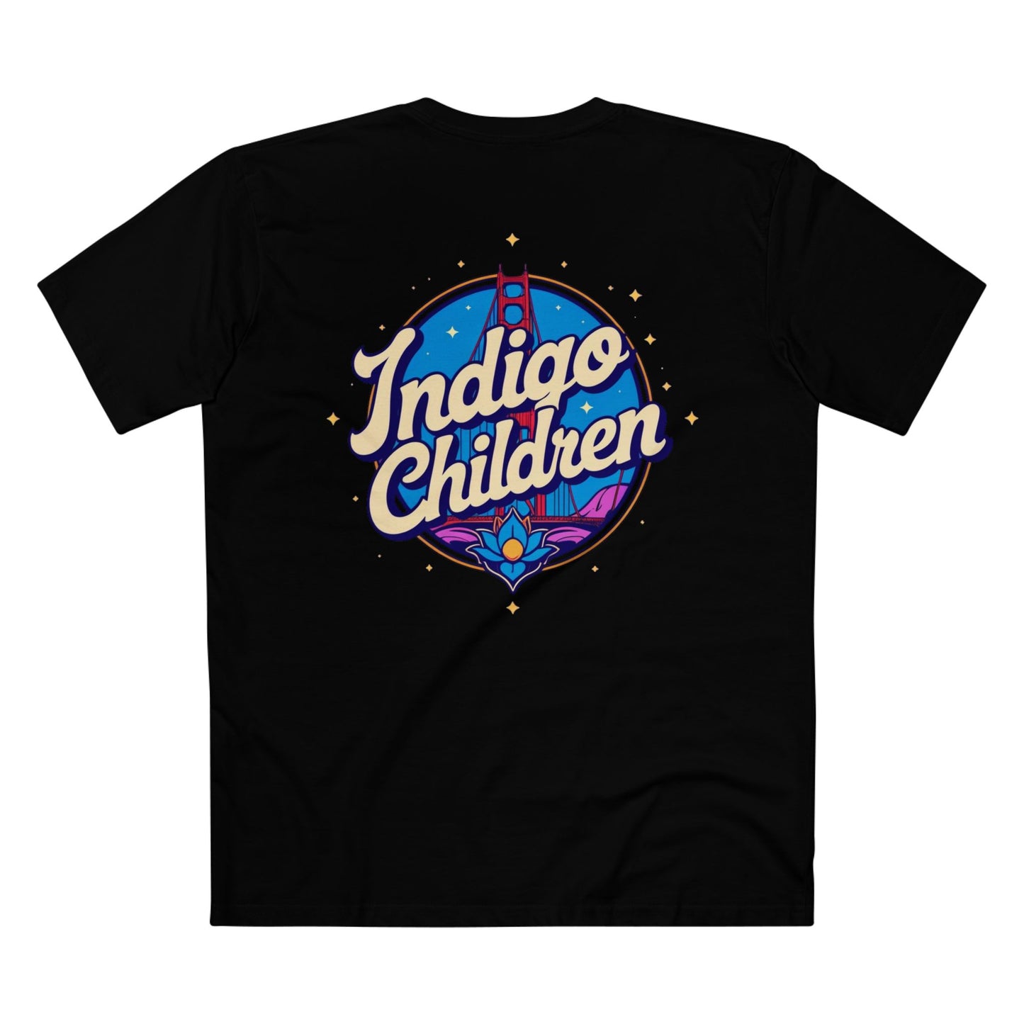 Tee - Indigo Children Golden Gate Bridge Print