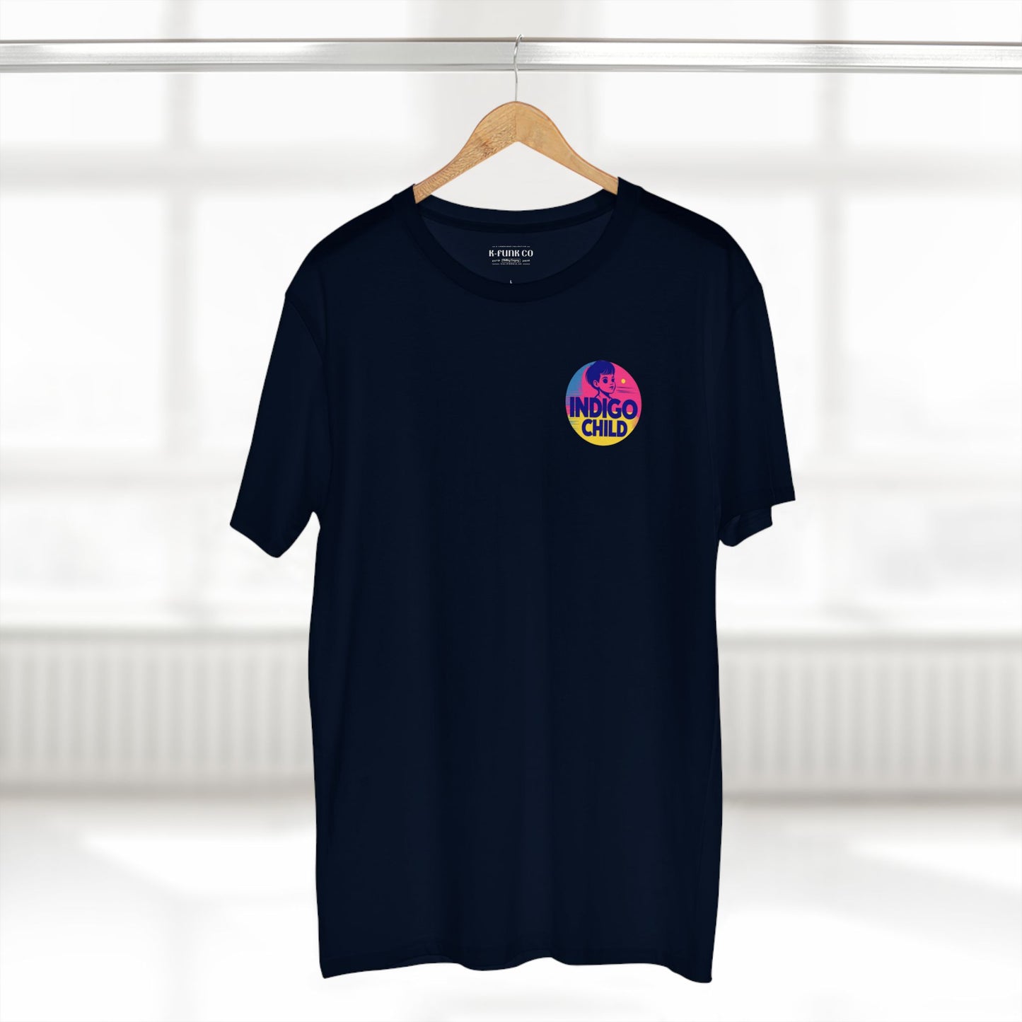 Indigo Child Tee - 80s Style Adult Staple Shirt