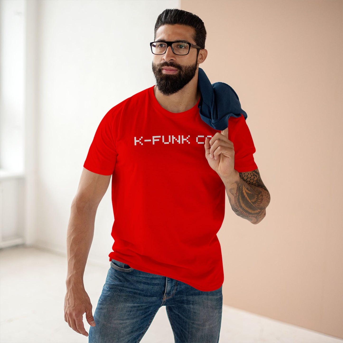 K-Funk Co Game Font Tee