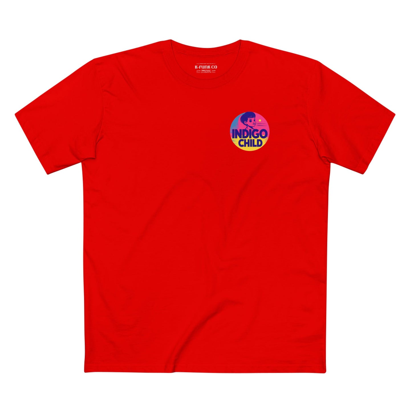 Indigo Child Tee - 80s Style Adult Staple Shirt