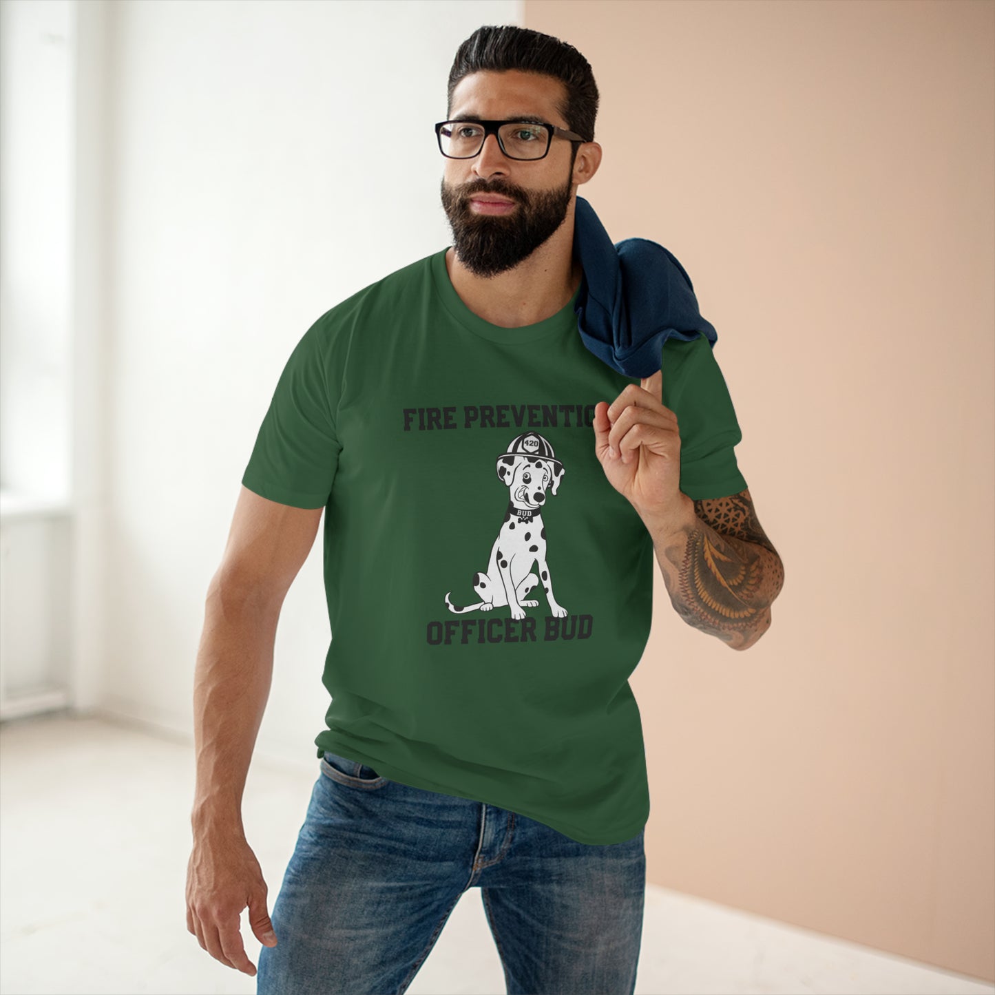Bay Co. Fire Department Fire Prevention Bud Staple Tee