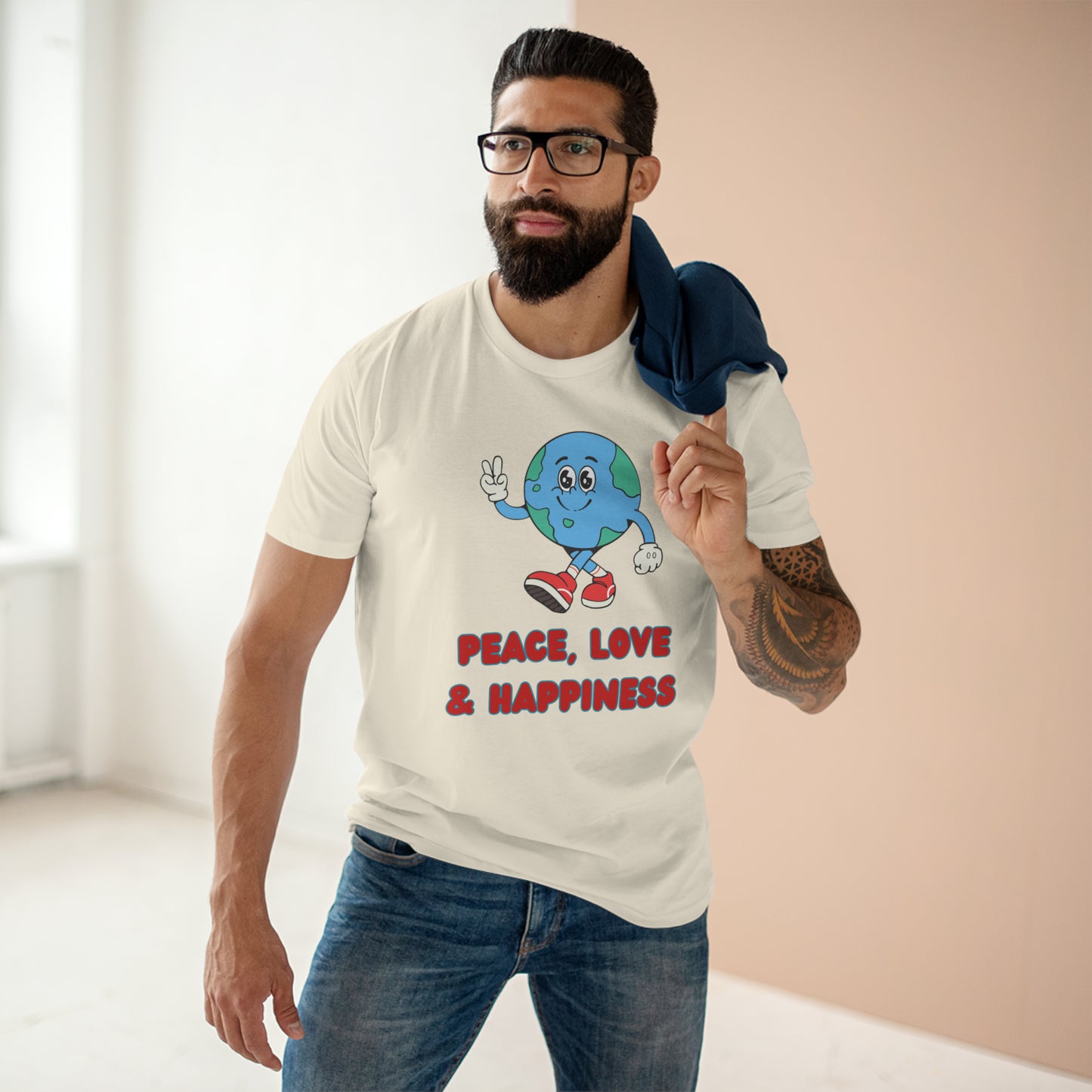 K-Funk Co. Peace, Love & Happiness Tee