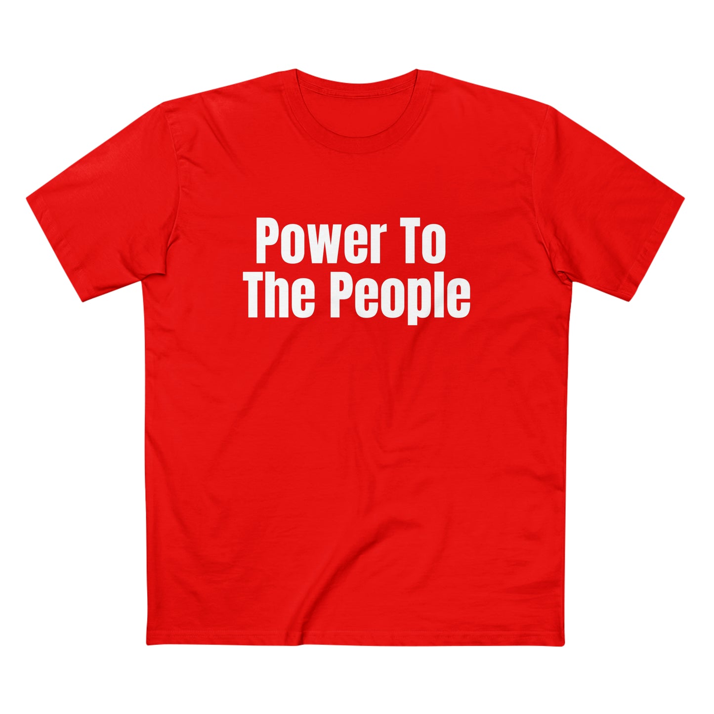 Power To The People Staple Tee